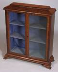 Empire Revival Mahogany Dwarf Bookcase