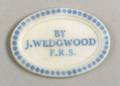 Wedgwood Solid White Jasper Pyrometer Medallion
