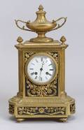 Louis XVI Style Bronze Mantel Clock
