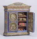 Miniature Swiss Painted Wardrobe