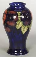 Moorcroft Pansy Vase