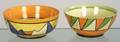 Two Clarice Cliff Bizarre Ware Bowls