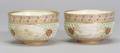Pair of Royal Worcester Porcelain DoubleWalled Bowls