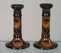 Pair of Moorcroft Candlesticks