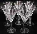 Set of 8 Waterford Crystal Sheila Goblets