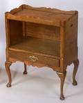 Queen Anne Style Oak SingleDrawer Night Table