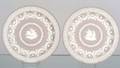 Pair of Wedgwood Solid Lilac Jasper Trophy Plates