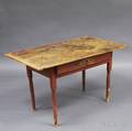 Country Redpainted Onedrawer Tavern Table