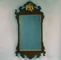 Chippendale Mahogany Scrollframe Mirror