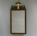 Chippendale Mahogany Veneer Parcelgilt Mirror