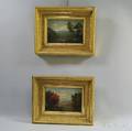 Two Works by Daniel C Gross American 19th Century Summer 1872