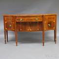 Federal Inlaid Mahogany and Mahogany Veneer Sideboard