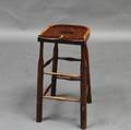 Mahogany and Pine Clerks Stool