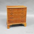 Diminutive Georgian Mahogany Chest of Drawers
