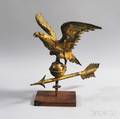 Gilt and Molded Zinc Eagle Weathervane