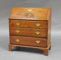 Chippendale Maple Slantlid Desk