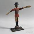 Painted and Carved Ringmaster Whirligig