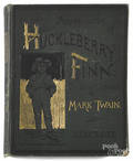 First American edition of Mark Twain  Adventures of Huckleberry Finn