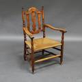 Country Turned Maple Armchair