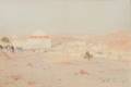 Robert George Talbot Kelly English 18611934 Desert Landscape Scene