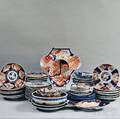 Fifty Pieces of Imari Tableware