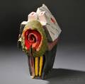 Mary Jo Bole American b 1956 Earthenware Building Facade