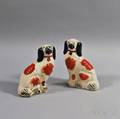 Pair of Staffordshire Spaniels