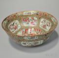 Large Rose Medallion Bowl