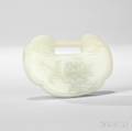 White Jade Lockform Plaque