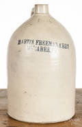Pennsylvania threegallon stoneware jug