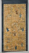 Hanging Scroll of a Silk Embroidery