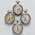 Four Ordnance Department WWII Pocket Watches