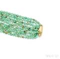 18kt Gold and Chrysoprase Bracelet Gabriella Kiss
