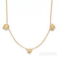 14kt Gold and Diamond Necklace