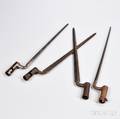 Four American Bayonets