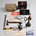 Group of British Air Raid Precautionary Objects