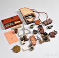 Group of Military Compasses and Instruments