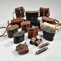 Group of Military Binoculars and Spy Glasses