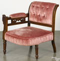 Victorian walnut corner chair Provenance The Estate of Katherine K Gaeth