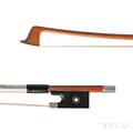French Silvermounted Violin Bow L Morizot