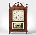 Pennsylvania Pillar and Scroll Clock