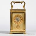 French Hourrepeating Carriage Clock