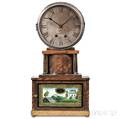 Joseph Ives Brooklyn Accelerating Lever or Wagon Spring Shelf Clock