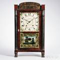 Seth Thomas Mahogany Transitional Shelf Clock