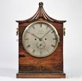 Walsh Pagodatop Rosewood Bracket Clock