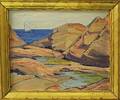 Attributed to Louise G Burbank American 20th Century Maine Coast