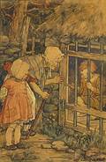 Clara Miller Burd American 18731933 Illustration from Hansel and Gretel