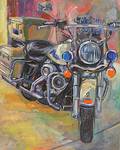 John David OShaughnessy American b 1964 Laconia Police Motorcycle