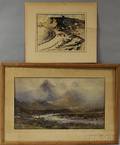 Two Works Arthur Trevithin Nowell British 18621940 Highland Landscape