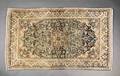 Hand Woven Persian Nain Wool wSilk Rug